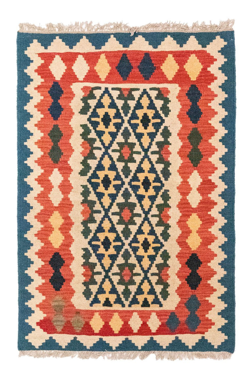 Alfombra Kelim - Oriental - 124 x 84 cm - multicolor