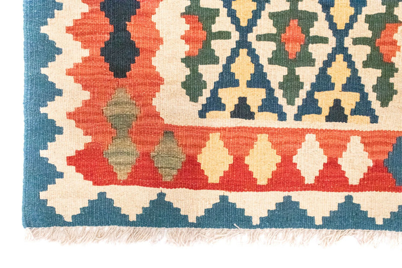 Alfombra Kelim - Oriental - 124 x 84 cm - multicolor