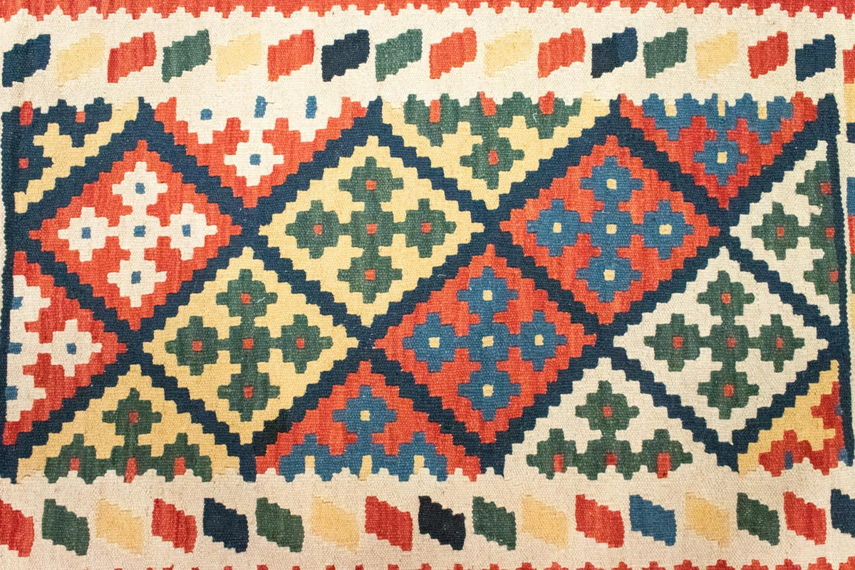 Alfombra Kelim - Oriental - 132 x 80 cm - beige