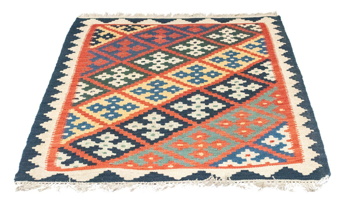 Alfombra Kelim - Oriental - 122 x 90 cm - naranja