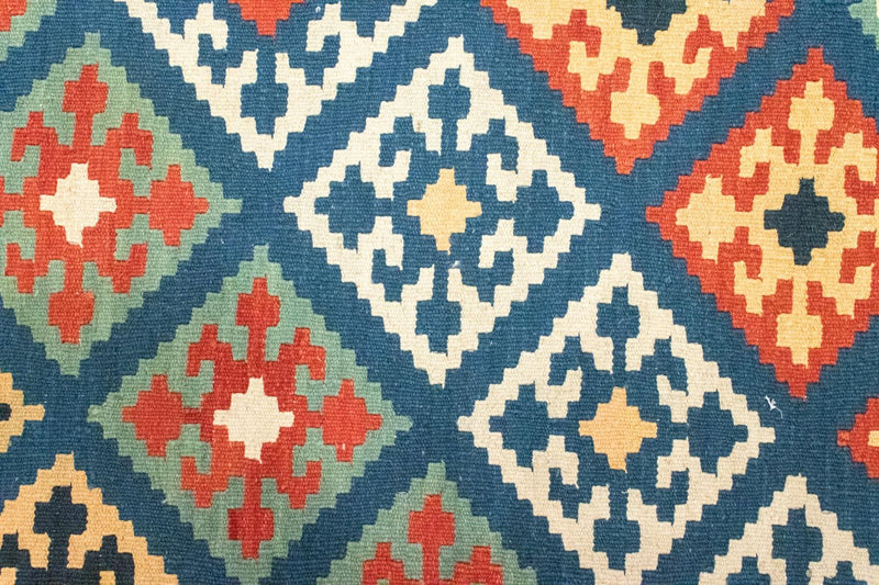 Alfombra Kelim - Oriental - 123 x 84 cm - azul