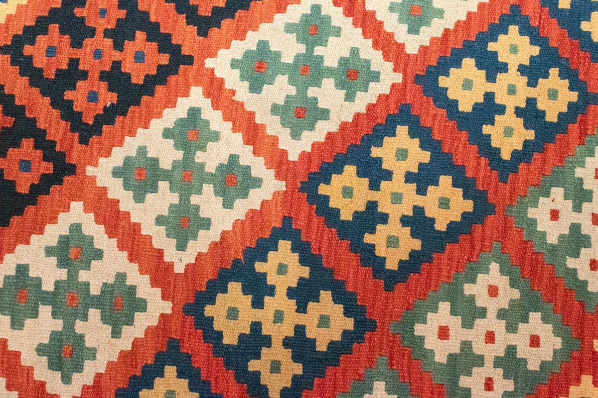 Alfombra Kelim - Oriental - 118 x 85 cm - naranja