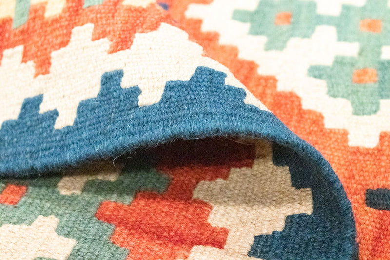 Alfombra Kelim - Oriental - 118 x 85 cm - naranja