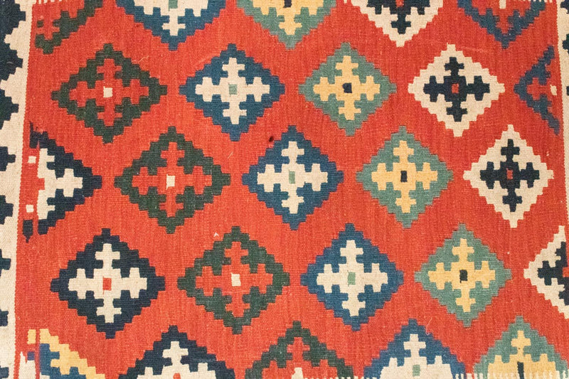 Alfombra Kelim - Oriental - 112 x 85 cm - naranja