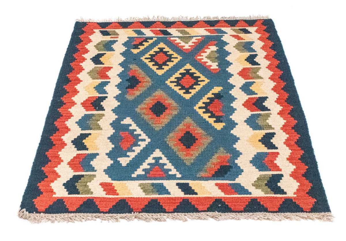 Alfombra Kelim - Oriental - 121 x 80 cm - azul