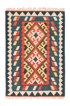 Alfombra Kelim - Oriental - 124 x 80 cm - naranja