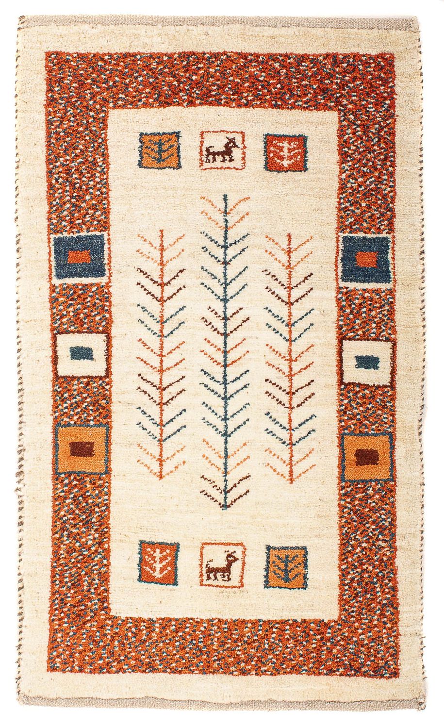 Alfombra Gabbeh - Persa - 102 x 57 cm - beige