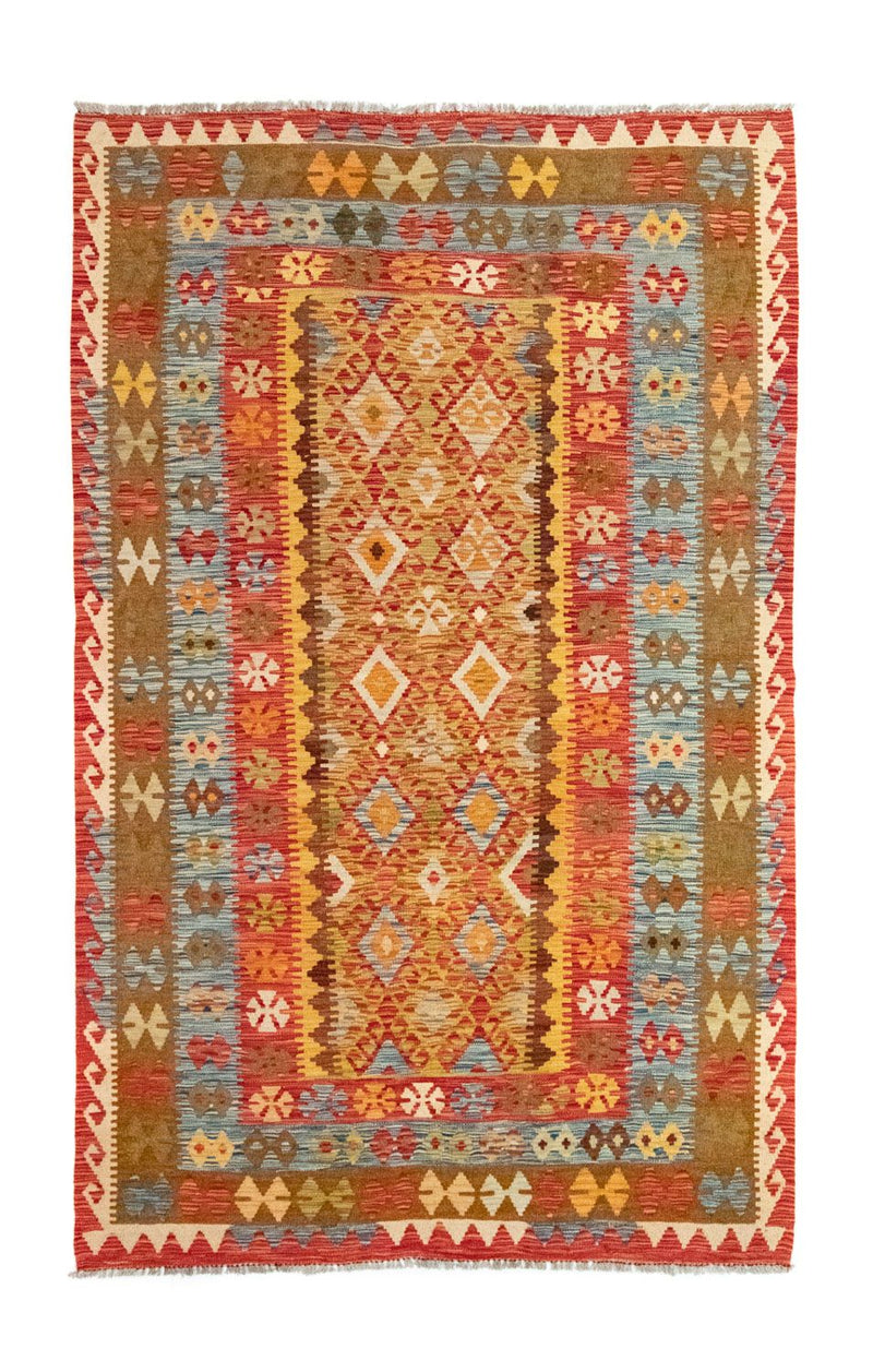 Alfombra Kelim - Oriental - 252 x 162 cm - oro