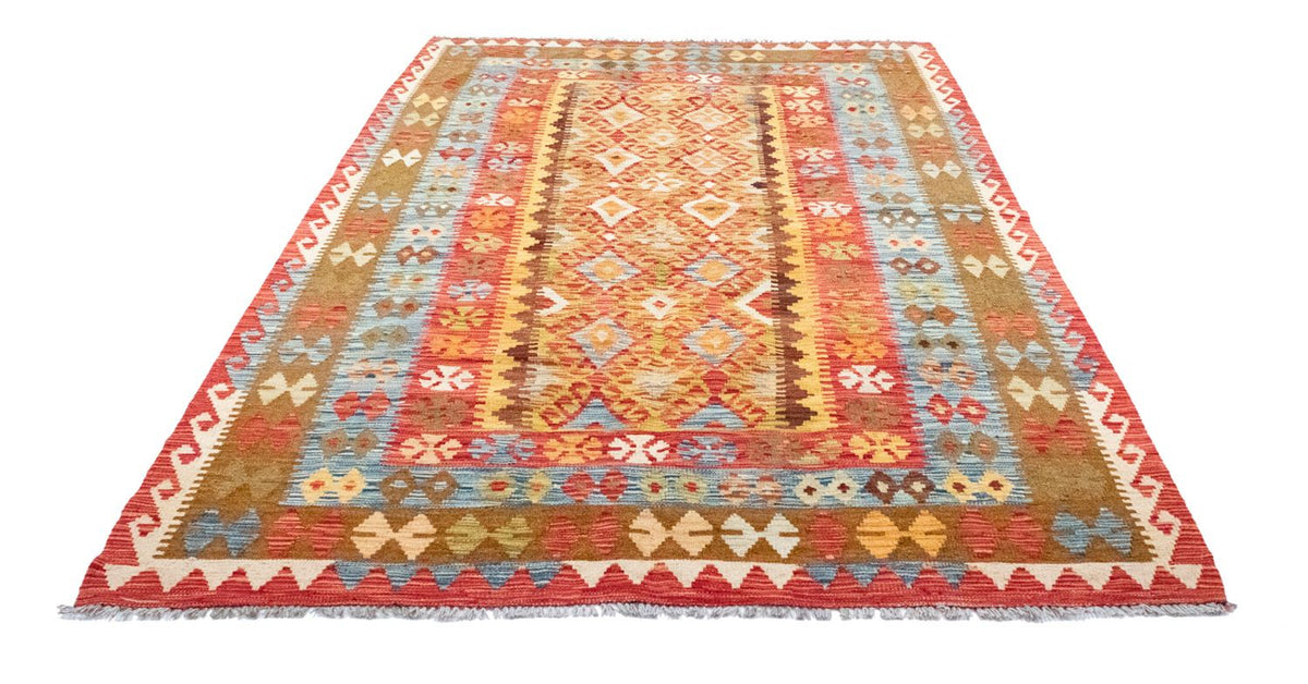 Alfombra Kelim - Oriental - 252 x 162 cm - oro