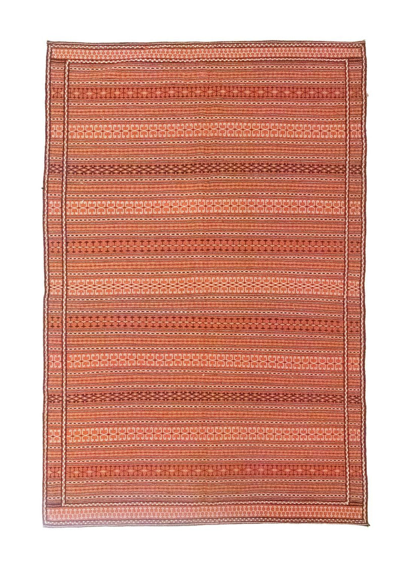 Alfombra Kelim - Oriental - 244 x 173 cm - naranja