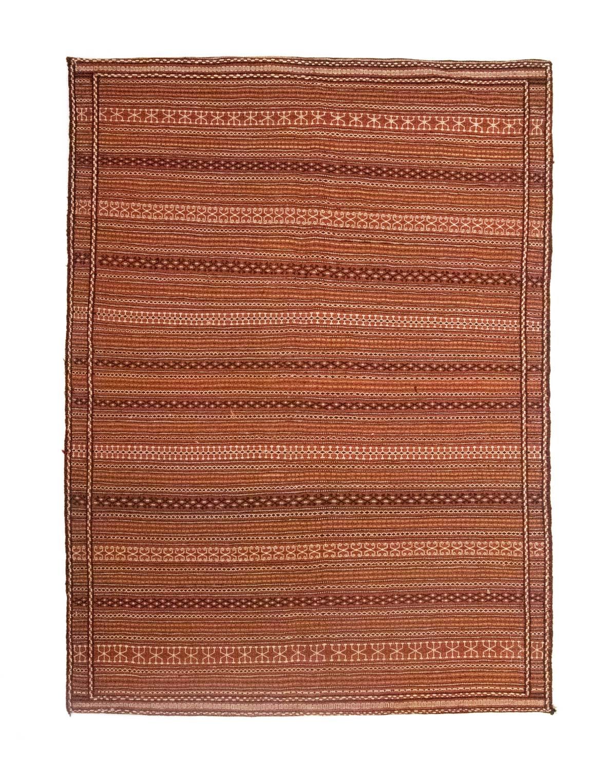 Alfombra Kelim - Oriental - 223 x 166 cm - marrón