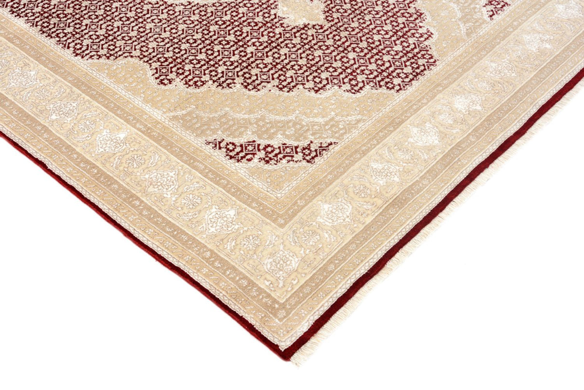 Alfombra oriental - Tabriz - 243 x 167 cm - crema