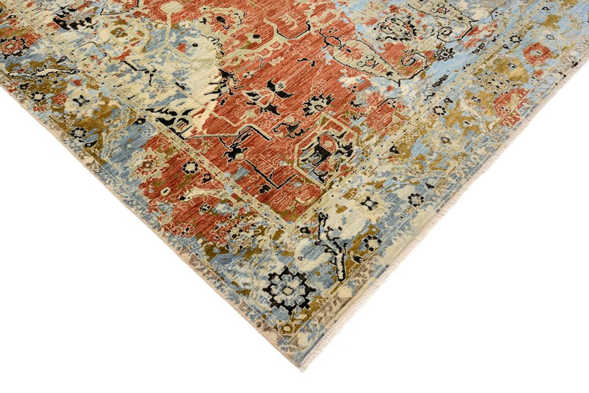 Alfombra de diseño - 303 x 245 cm - multicolor