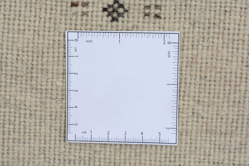Alfombra Gabbeh - Loribaft Indus - 302 x 248 cm - beige oscuro