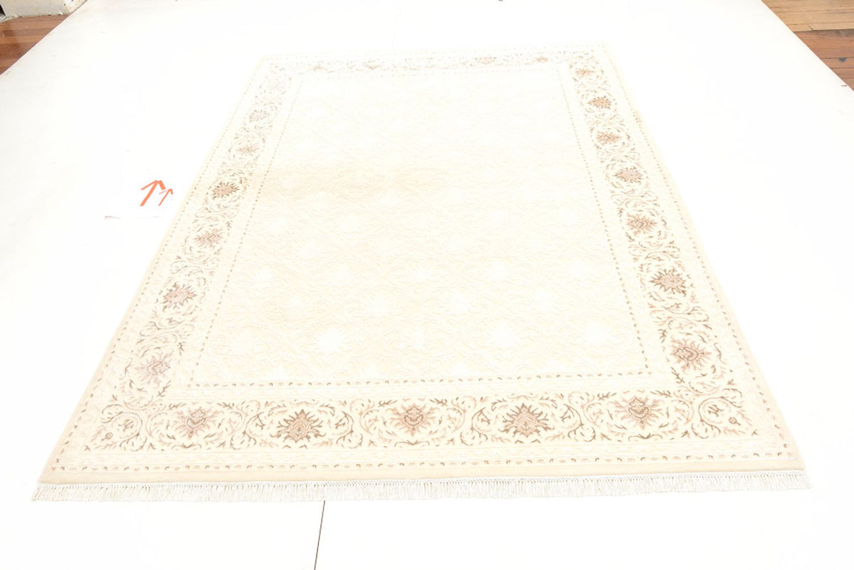 Alfombra oriental - 240 x 176 cm - blanco