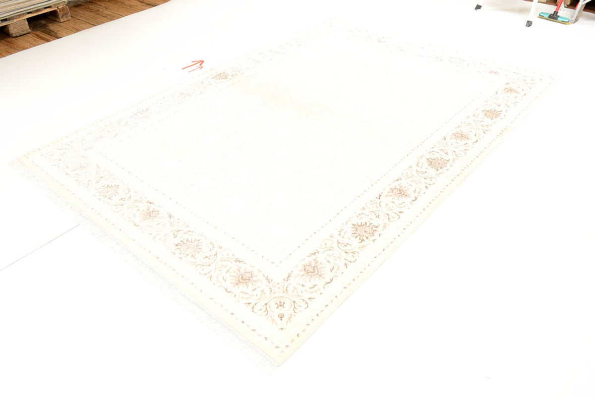 Alfombra oriental - 240 x 176 cm - blanco