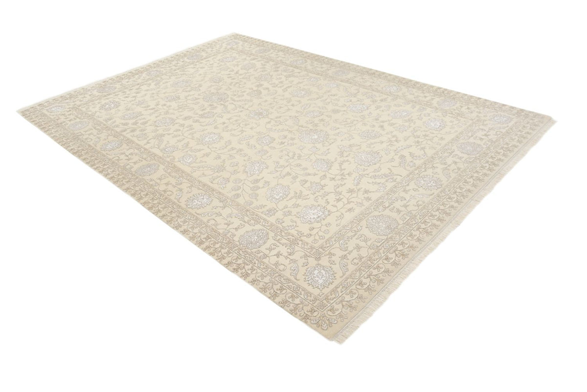 Alfombra oriental - 302 x 208 cm - crema