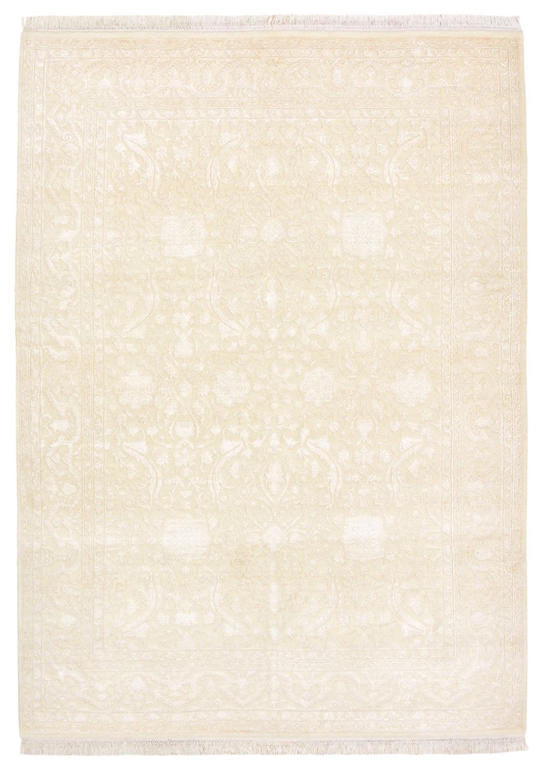 Alfombra oriental - 240 x 173 cm - crema