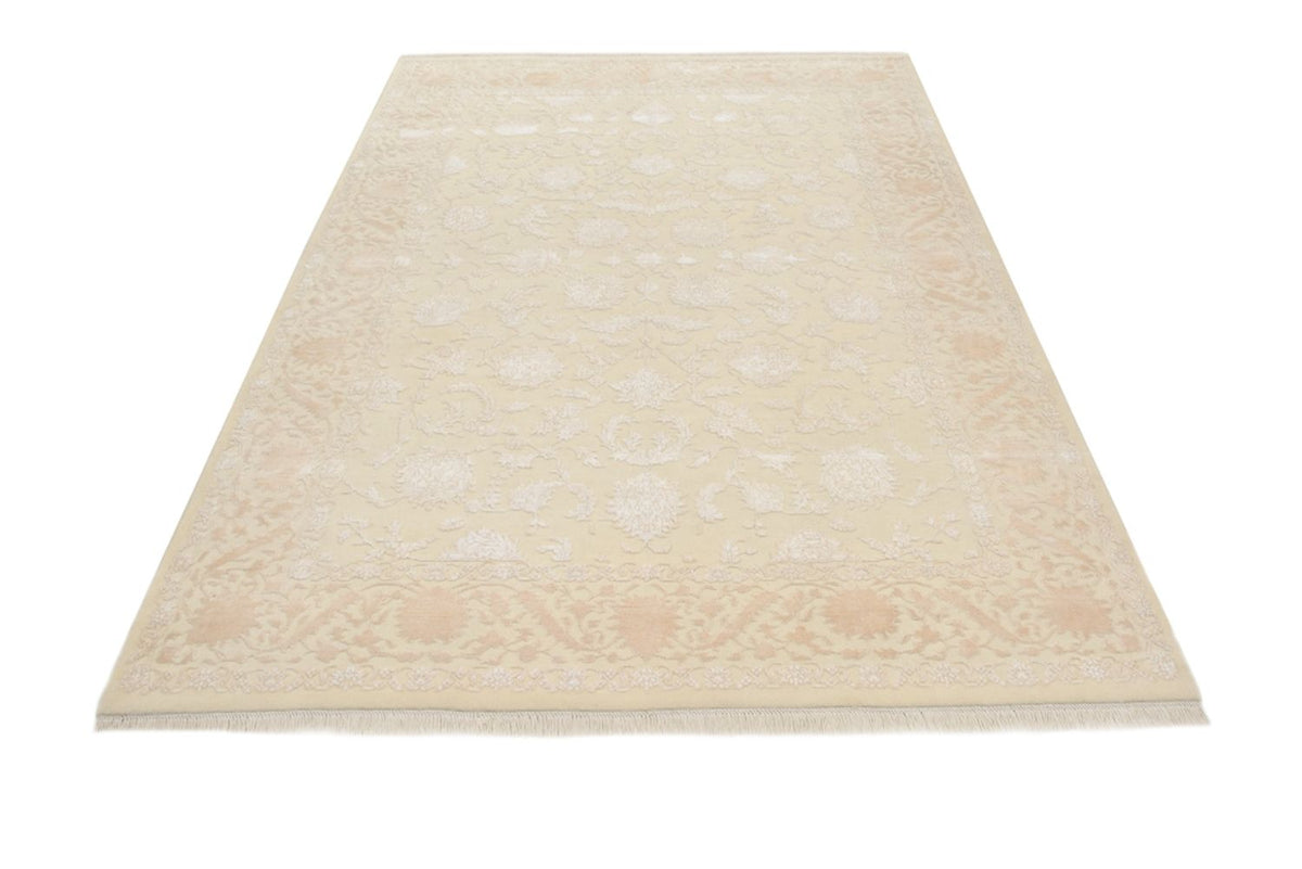 Alfombra oriental - 242 x 170 cm - beige claro