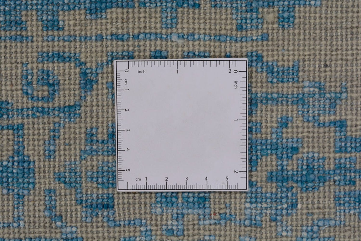 Alfombra de diseño - 308 x 246 cm - azul