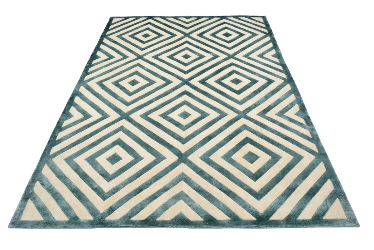 Alfombra de diseño - 237 x 169 cm - multicolor