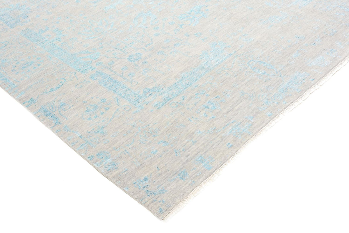 Alfombra de diseño cuadrado  - 301 x 301 cm - azul claro