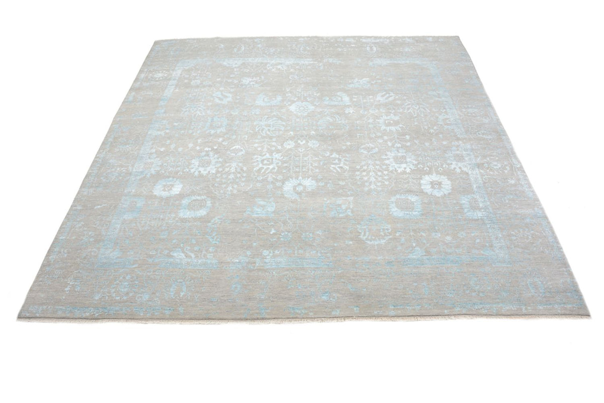 Alfombra de diseño cuadrado  - 301 x 301 cm - azul claro