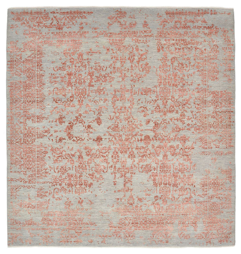 Alfombra de diseño cuadrado  - 309 x 306 cm - óxido