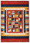 Alfombra Gabbeh - Loribaft Indus - 242 x 173 cm - multicolor