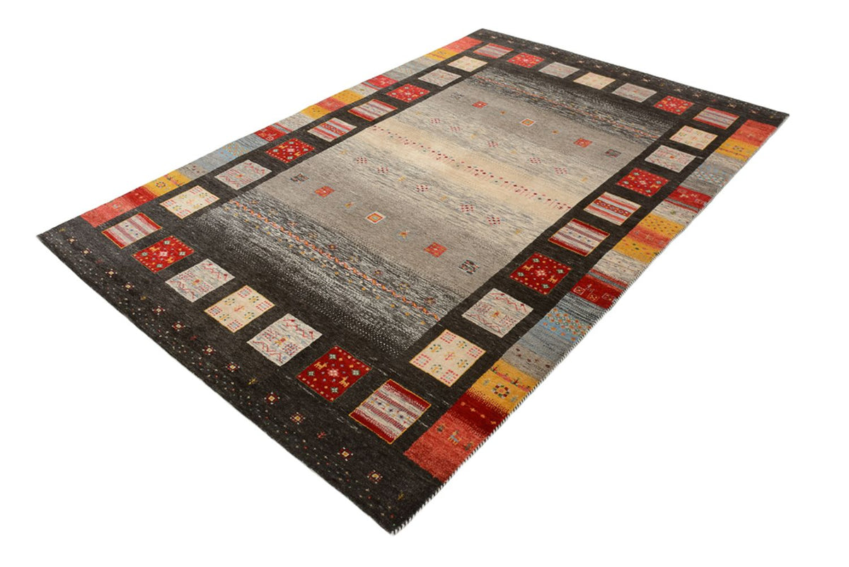 Alfombra Gabbeh - Loribaft Indus - 251 x 173 cm - multicolor