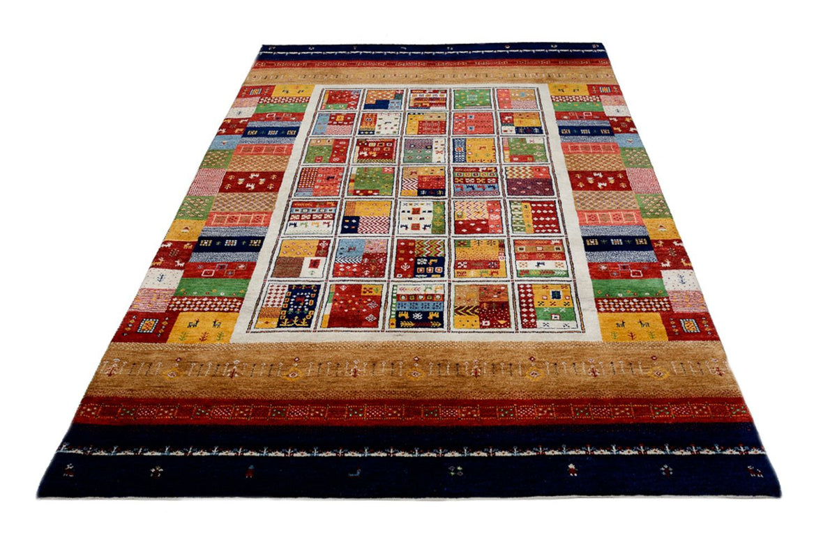 Alfombra Gabbeh - Loribaft Indus - 245 x 170 cm - multicolor