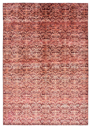 Alfombra de diseño - 246 x 172 cm - rojo claro