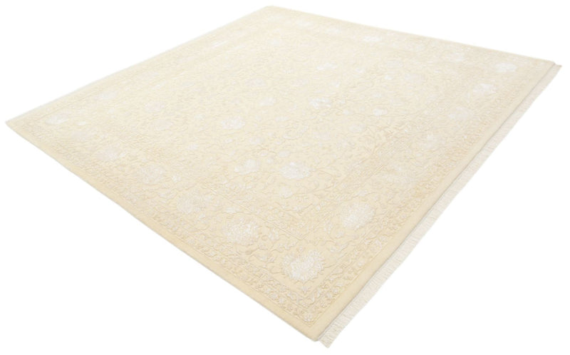 Alfombra oriental cuadrado  - 253 x 251 cm - beige claro