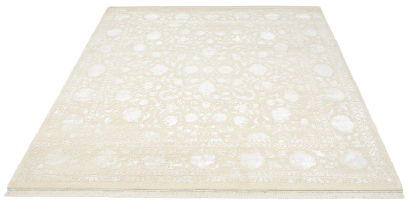 Alfombra oriental cuadrado  - 253 x 251 cm - beige claro
