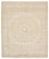Alfombra oriental - 249 x 208 cm - beige claro