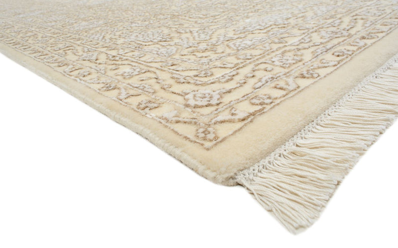 Alfombra oriental - 249 x 208 cm - beige claro
