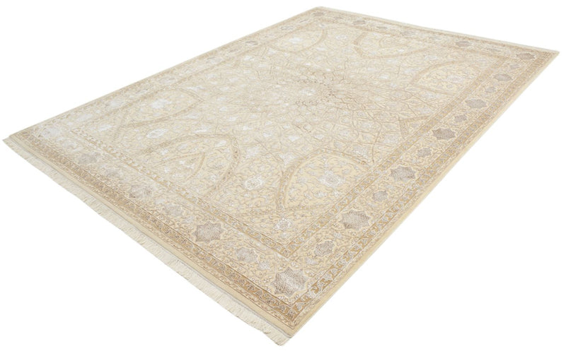 Alfombra oriental - 293 x 222 cm - beige oscuro