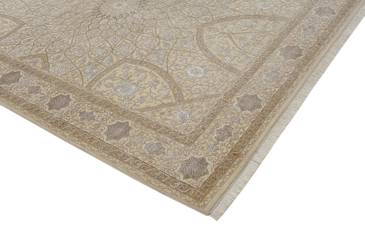 Alfombra oriental - 293 x 222 cm - beige oscuro