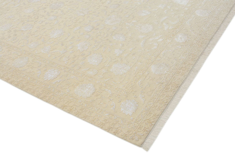 Alfombra oriental - 253 x 207 cm - beige claro