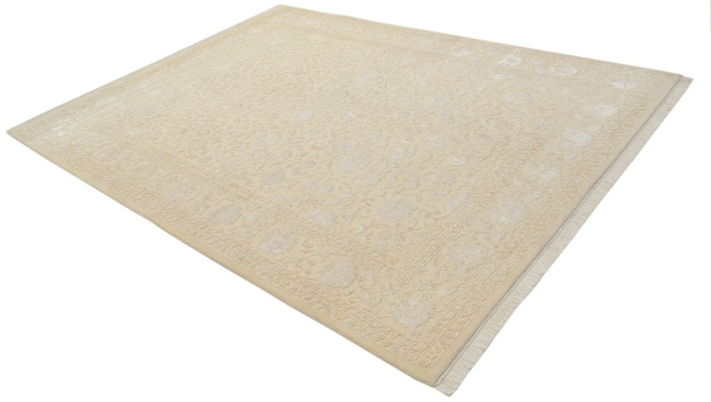Alfombra oriental - 286 x 218 cm - beige claro