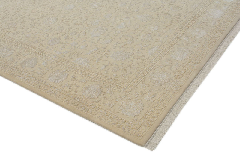 Alfombra oriental - 286 x 218 cm - beige claro