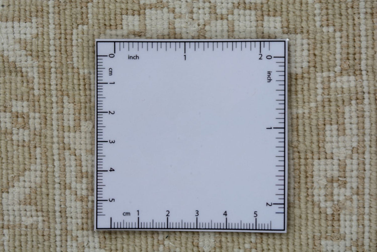 Alfombra oriental - 249 x 206 cm - beige oscuro