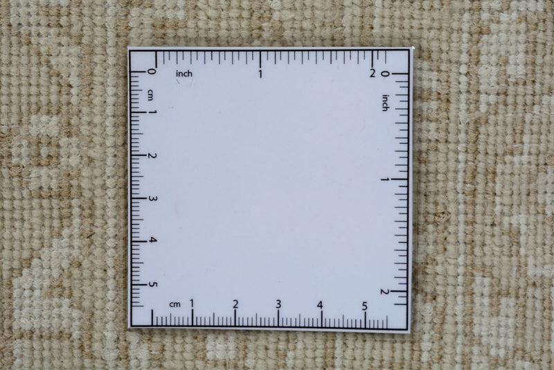 Alfombra oriental - 247 x 204 cm - beige oscuro