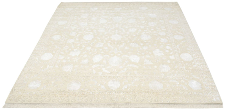 Alfombra oriental cuadrado  - 255 x 250 cm - beige claro