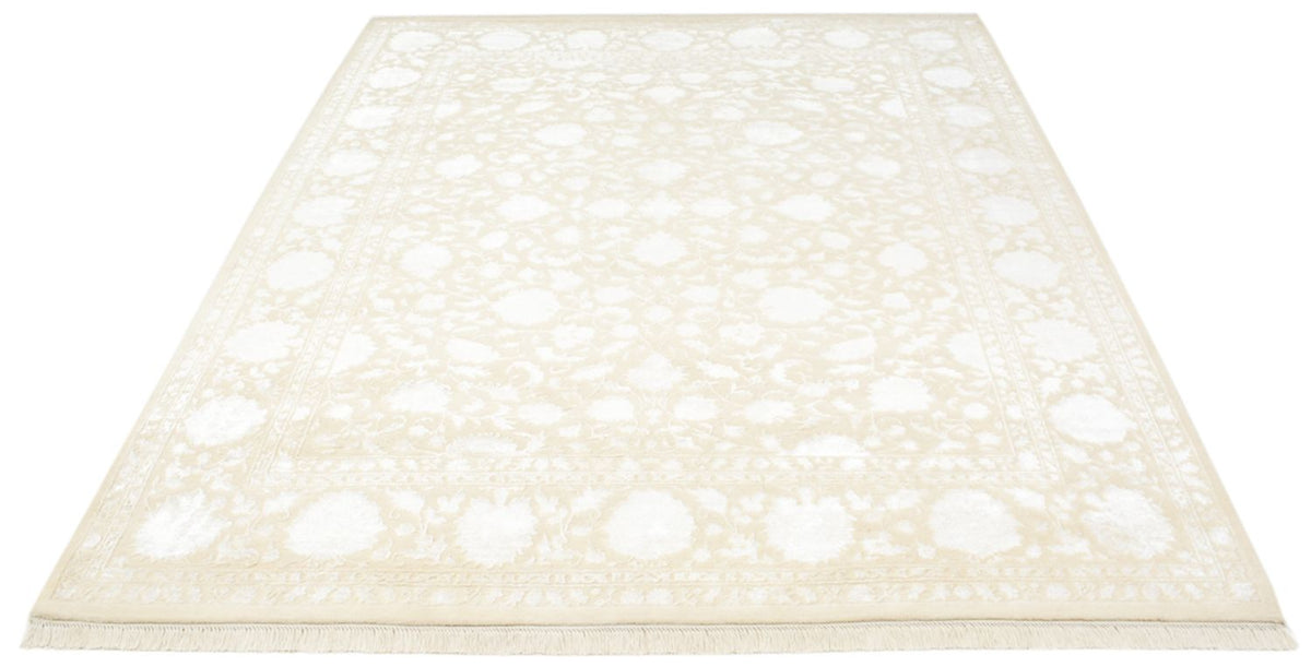 Alfombra oriental - 257 x 203 cm - beige claro