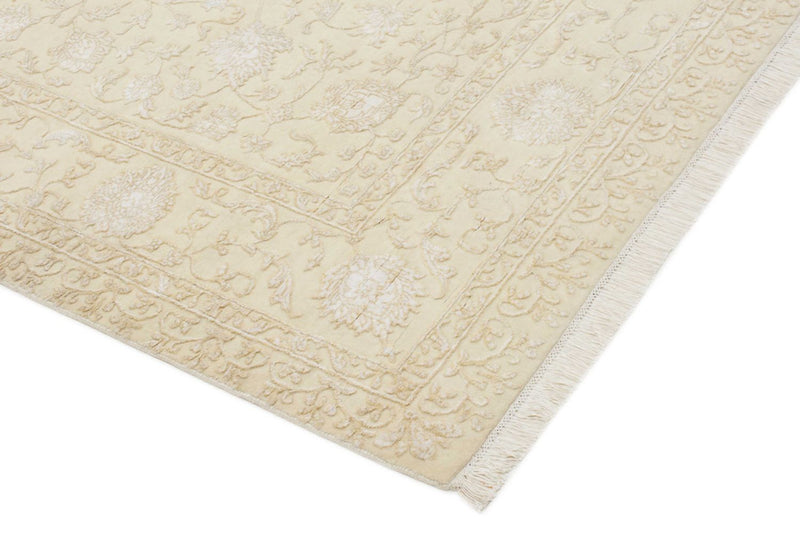 Alfombra oriental cuadrado  - 204 x 202 cm - beige claro