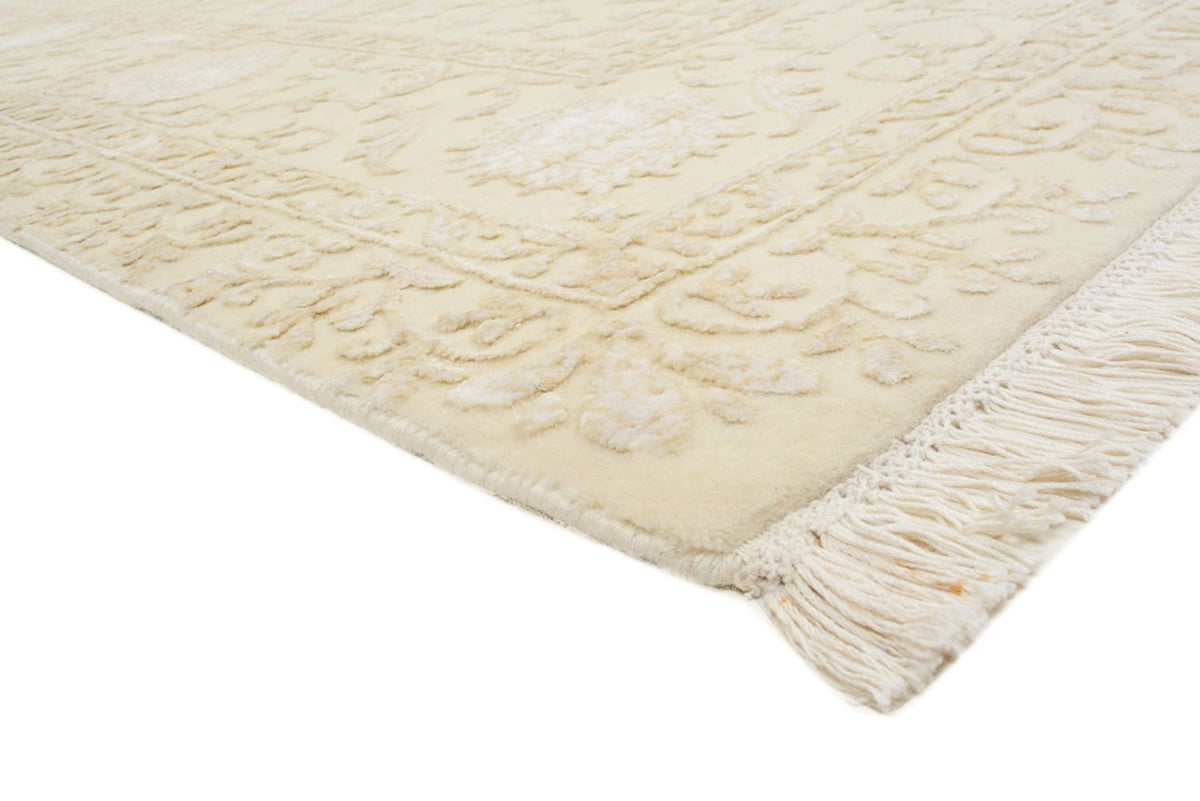 Alfombra oriental cuadrado  - 204 x 202 cm - beige claro
