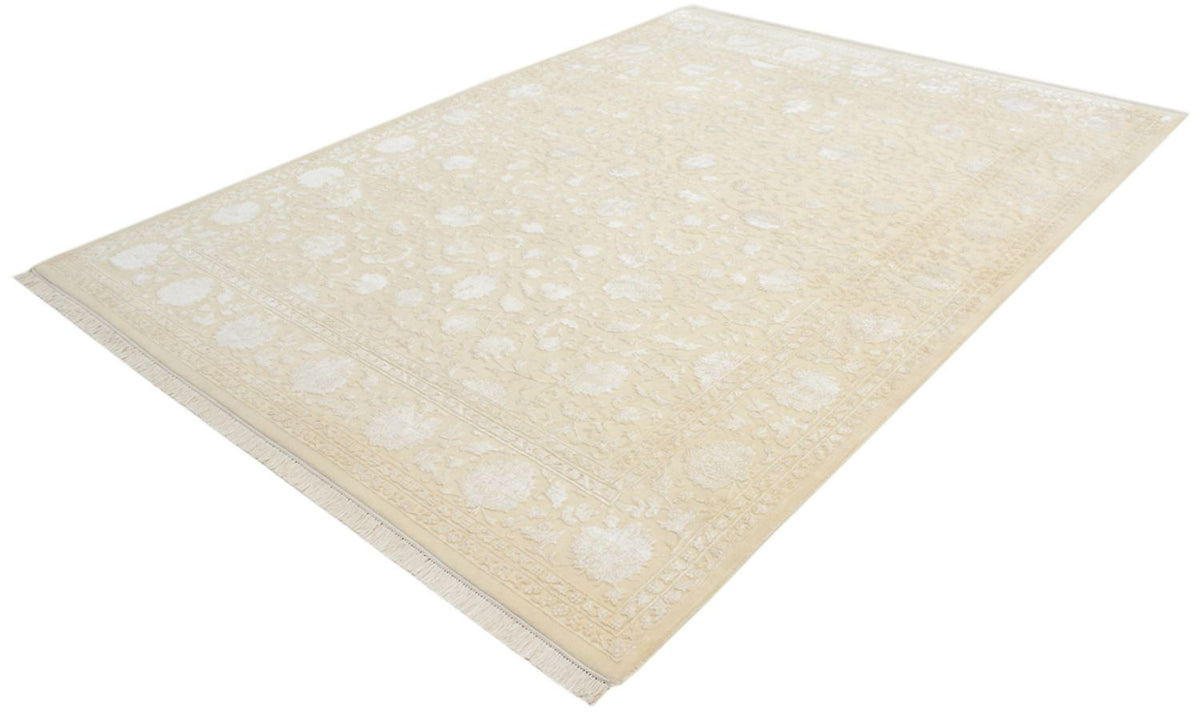 Alfombra oriental - 288 x 221 cm - beige claro