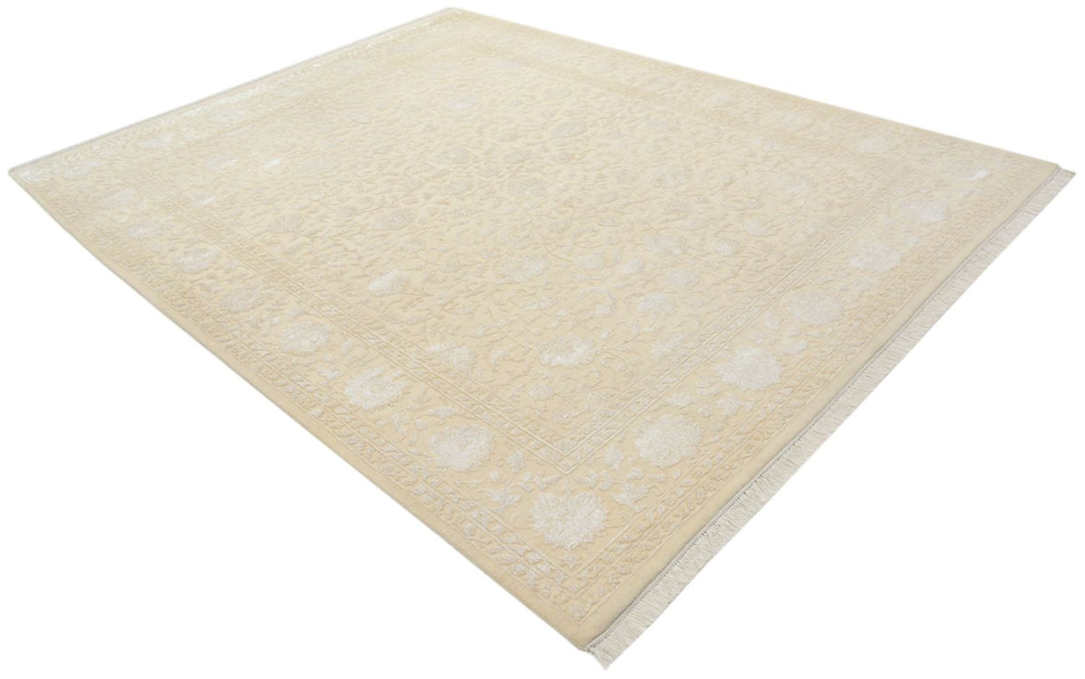 Alfombra oriental - 288 x 221 cm - beige claro