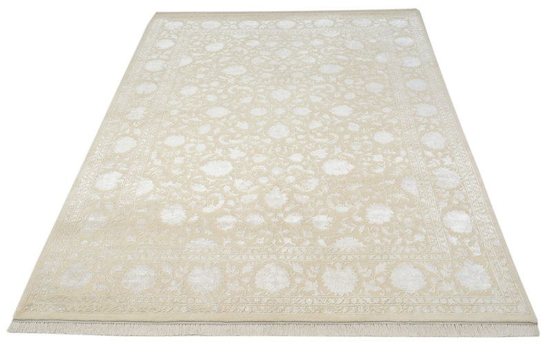 Alfombra oriental - 288 x 221 cm - beige claro